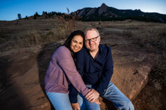 Fun engagement session in Boulder CO