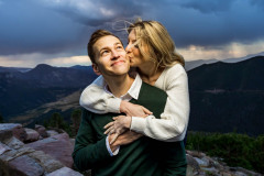 Vibrant Autumn Engagment Session in Rocky Mountain National Park