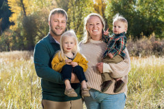 Autumn Family Portraits in Morrison, CO