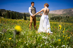 Bold and Vibrant Wedding in Leadville CO