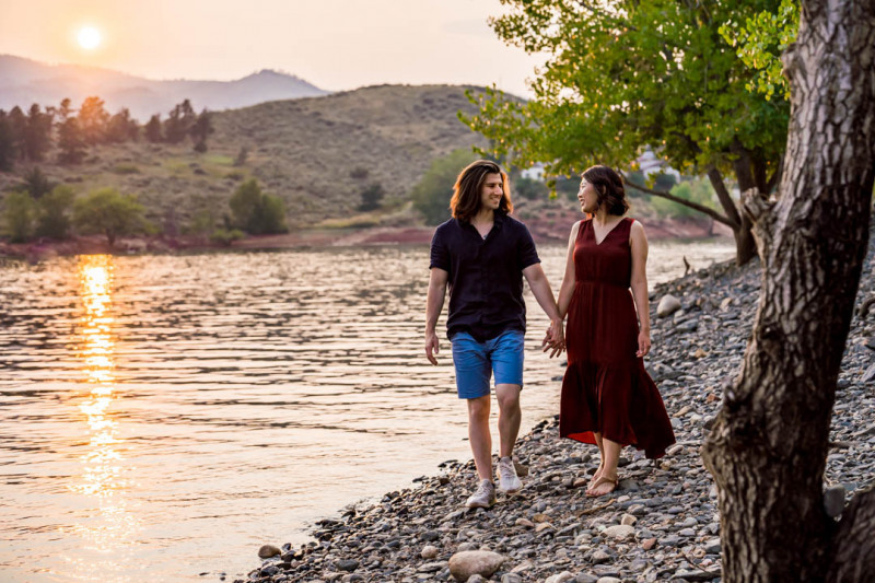 Fun Engagement Session in Fort Collins, CO