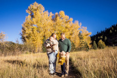 Autumn Family Portraits in Morrison, CO