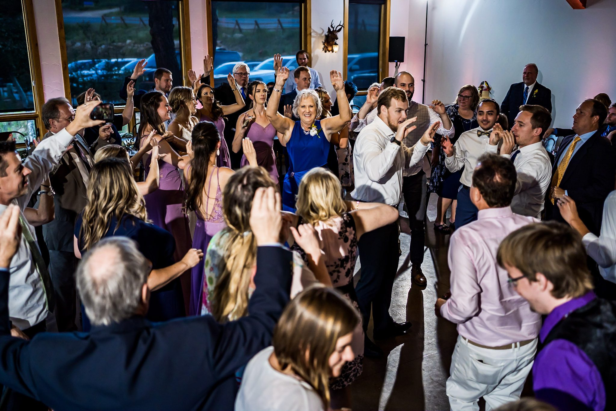 Fun and colorful summer wedding at The Landing in Estes Park Colorado by Bonnie Photo