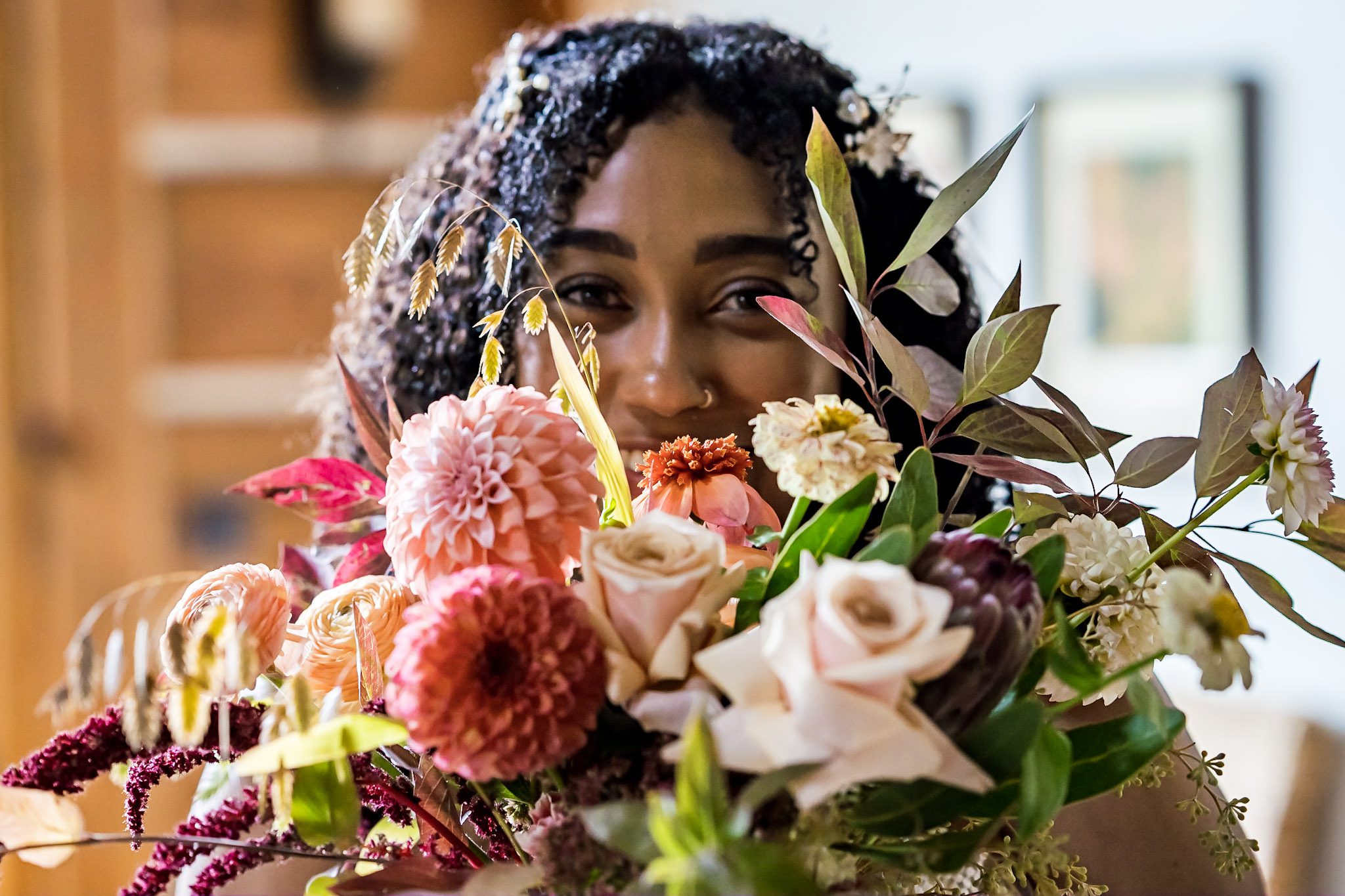 Small, fun wedding in Breckenridge Colorado. Diverse family and friends cooked dinner instead of having it catered.