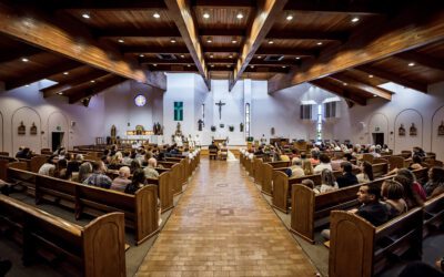 Angie & Chris: A Beautiful Church Wedding That Was All Heart and Humor