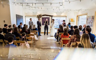 Lucy & Jeremy: A Chic Winter Wedding with a String Quartet and Corgi Magic